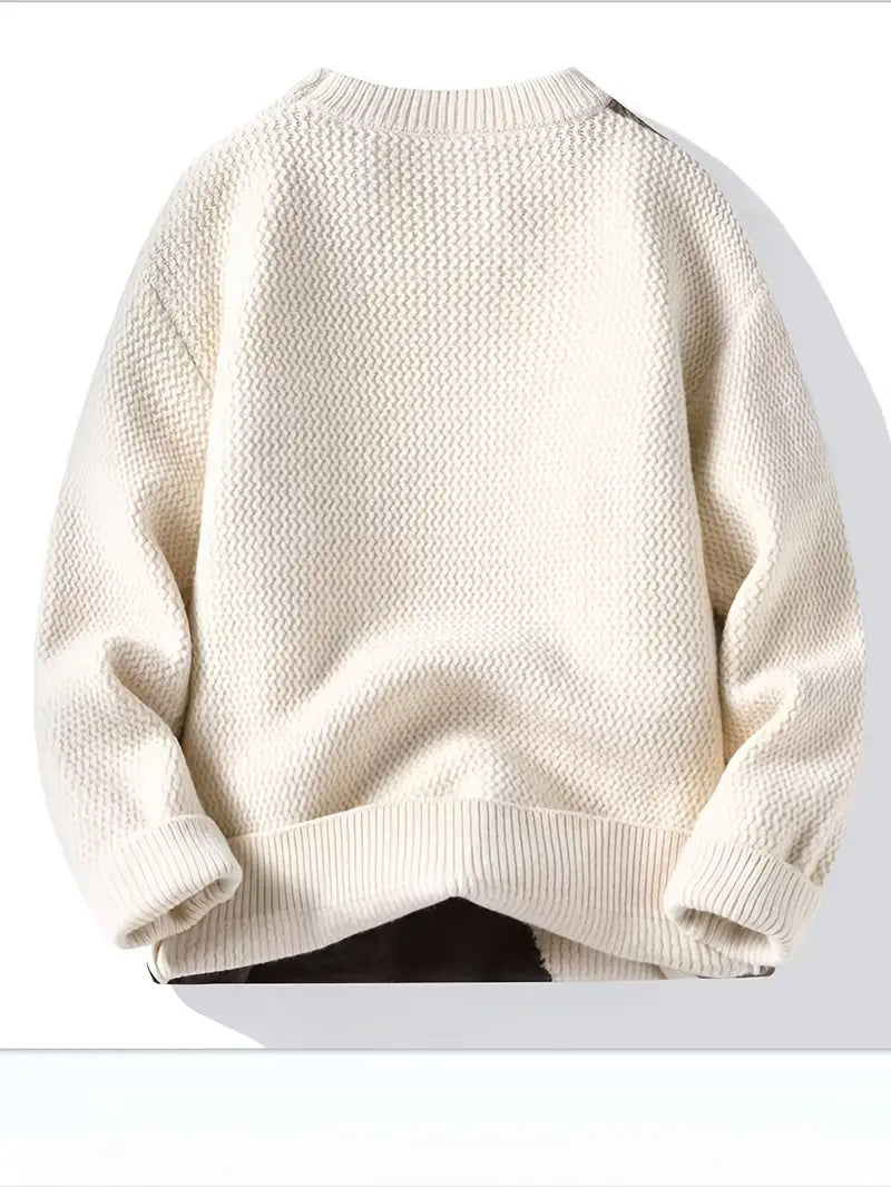 Soft Contrast Knit – Pink & Gray Edition